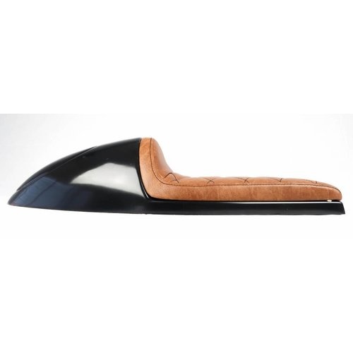 Cafe Racer Seat Chocolat Diamond Stitch Bruin Type 69 LONG