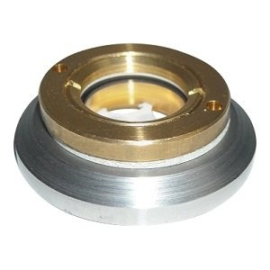 Messing Peilglas - voor custom olie tank of benzine tank