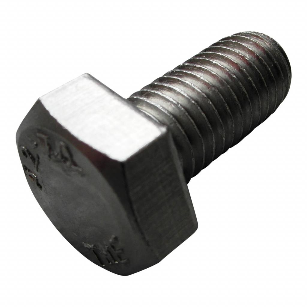 Zeskantbout RVS M12 - Lengte 25mm