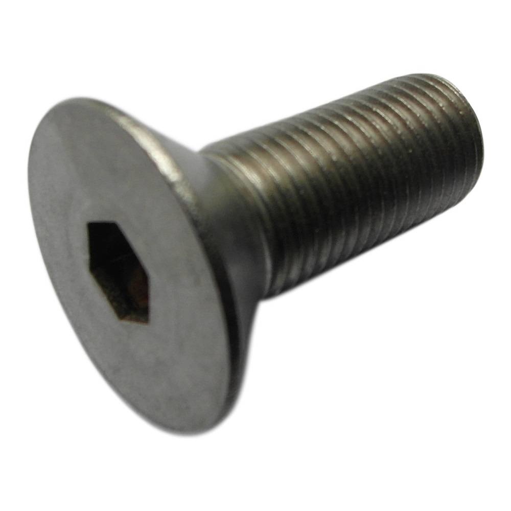 Inbusbout RVS Verzonken 3/8 UNF - 24 gangen - Lengte 25mm (1")