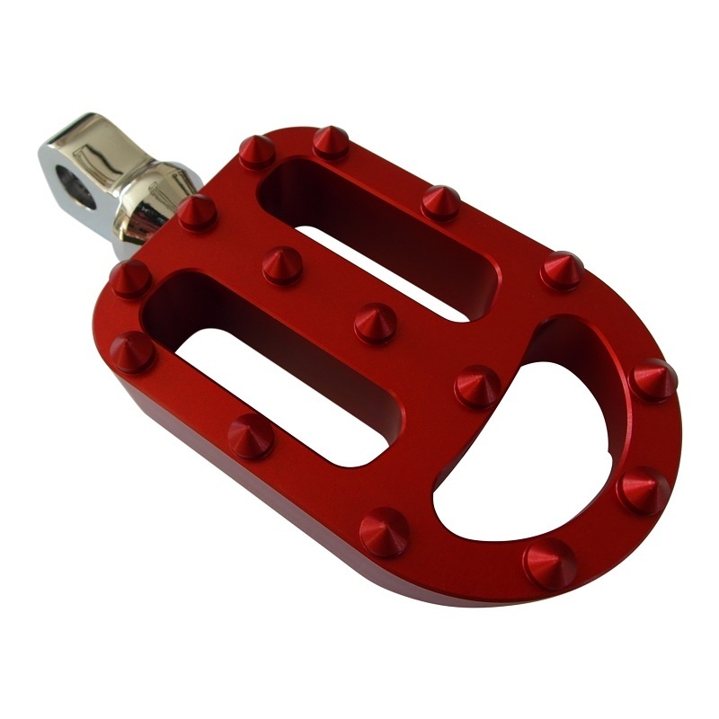 Footpegs / Voetsteunen voor Harley Davidson motorfiets - ROOD