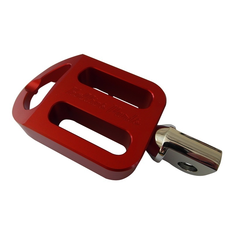 Footpegs / Voetsteunen voor Harley Davidson motorfiets - ROOD