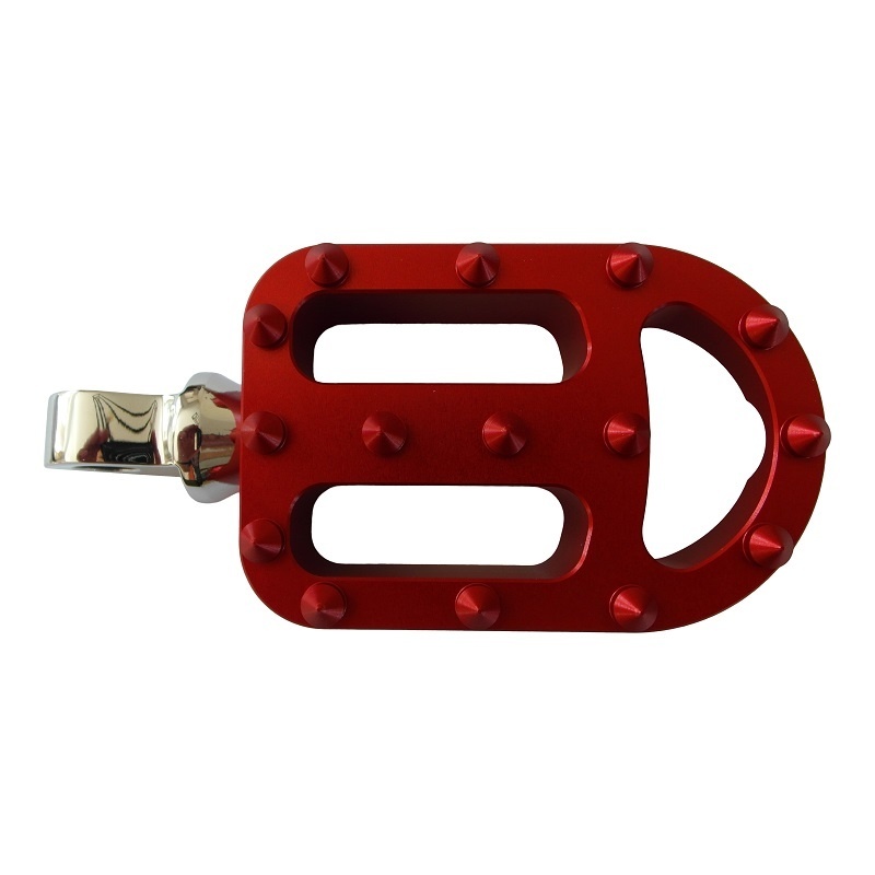 Footpegs / Voetsteunen voor Harley Davidson motorfiets - ROOD
