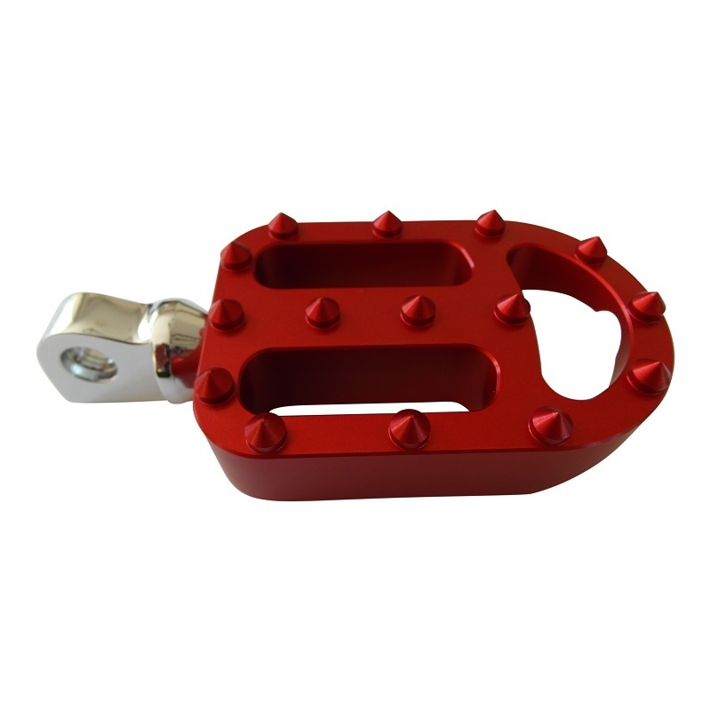 Footpegs / Voetsteunen voor Harley Davidson motorfiets - ROOD