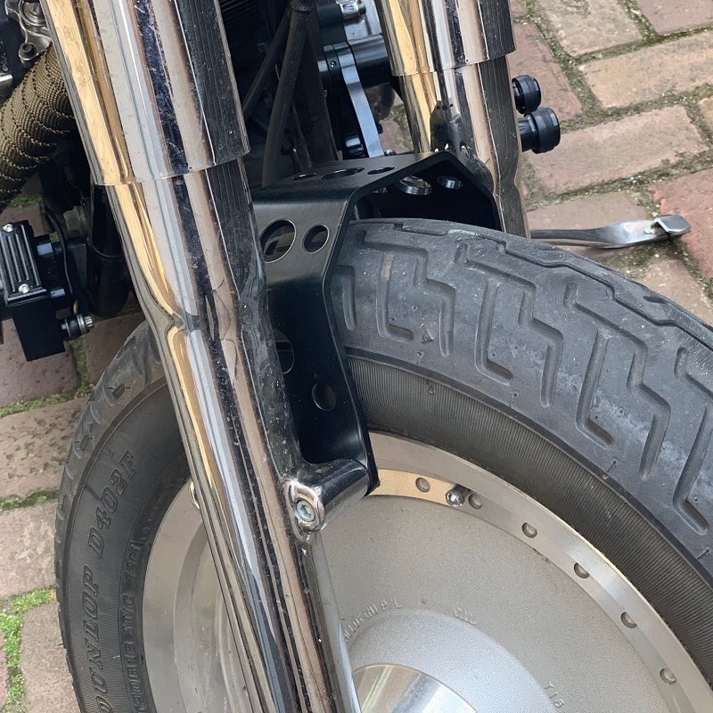 Voorvorkstabilisator voor Harley Davidson Softail 1984 - 2017