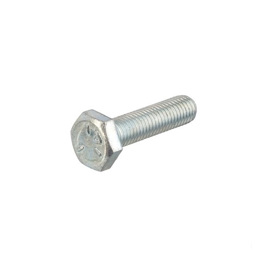Zeskantbout 1/4 UNF - 28 gangen - Staal verzinkt - Lengte 25mm (1")