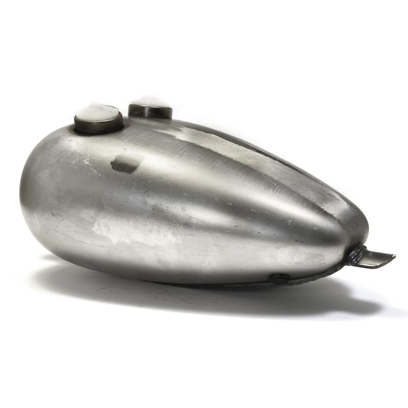 Chopper gas tank "Teardrop Flat Big" 2,8 GAL