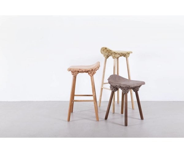 Marjan van Aubel & James Shaw Well Proven Stools