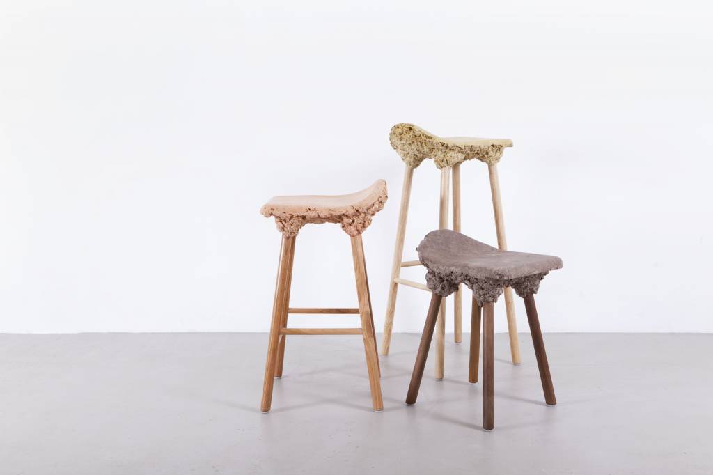 Marjan van Aubel & James Shaw Well Proven stools project