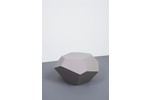 Mineralism sculpture concrete grey
