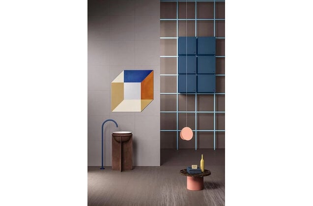 Lex Pott and David Derksen Cubic Transiene Mirror