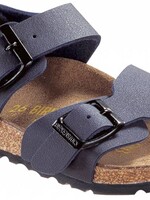 Birkenstock New york kids nubuck blue for normal feet