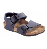 Birkenstock Birkenstock New york kids nubuck blauw voor normale voet