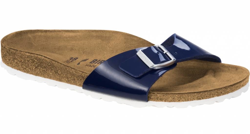 blue patent birkenstocks