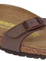 Birkenstock Piazza nubuck mokka voor normale voet