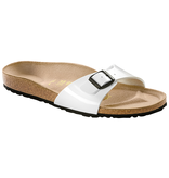 Birkenstock Birkenstock Madrid wit lak voor normale voet