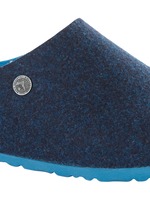 Birkenstock Kaprun double wool felt blue for normal feet