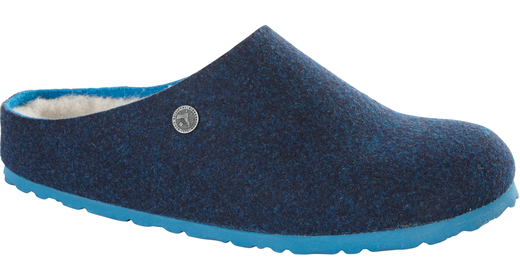 Birkenstock Birkenstock  Kaprun double wool felt blue for normal feet