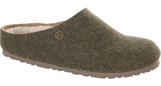 Birkenstock Birkenstock Kaprun double wool felt khaki for normal feet