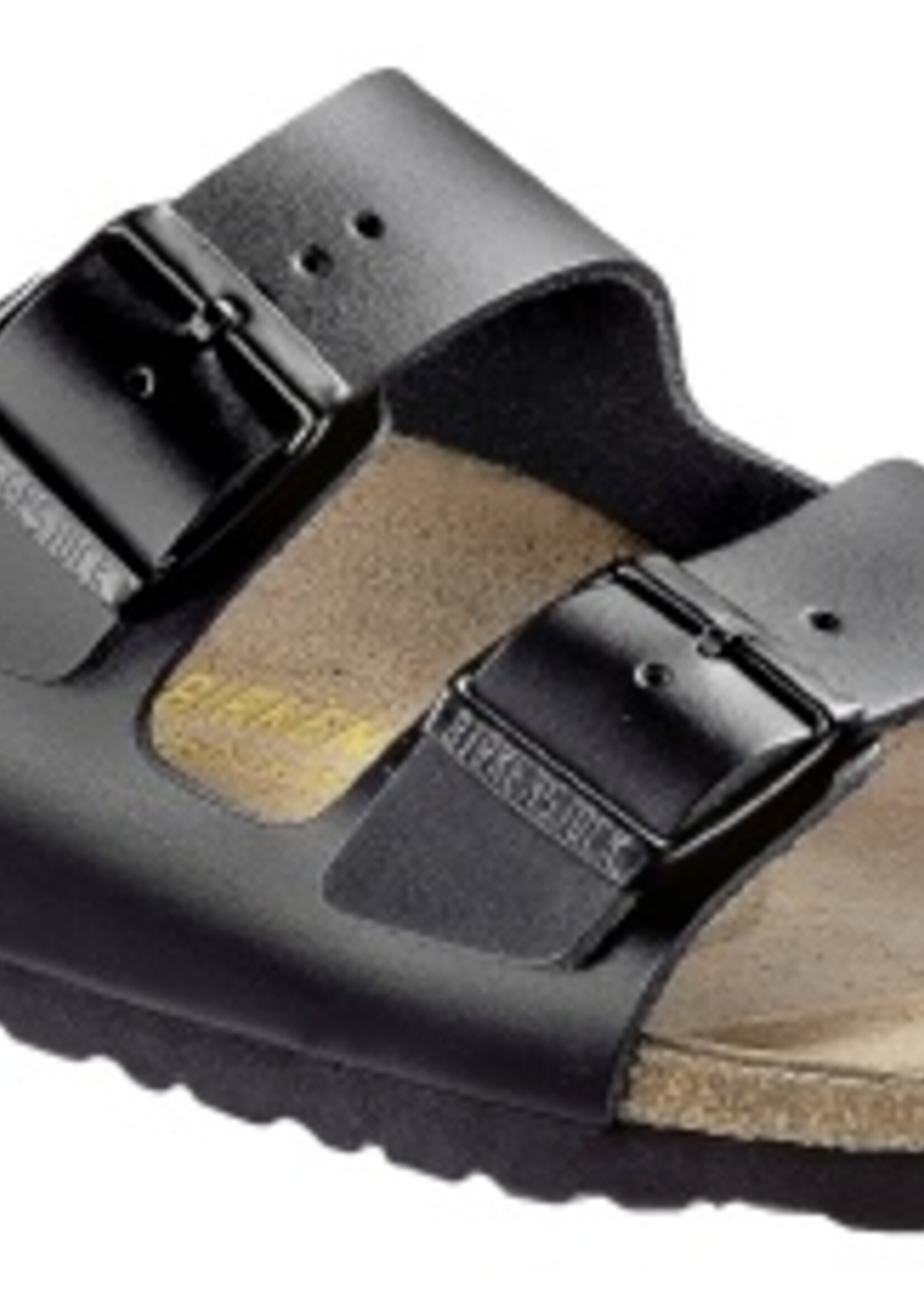 Birkenstock Birkenstock Arizona zwart leer voor normale voet