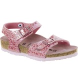 Birkenstock Birkenstock Rio kids metallic stones pink for normal feet