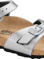 Birkenstock Rio kids silver for normal feet