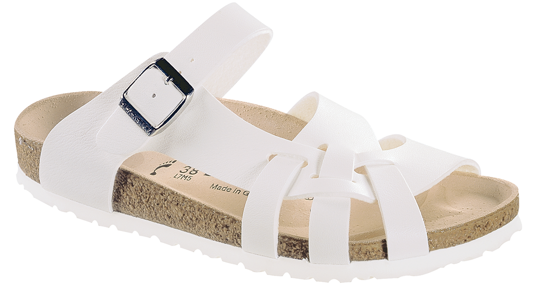 birkenstock pisa white