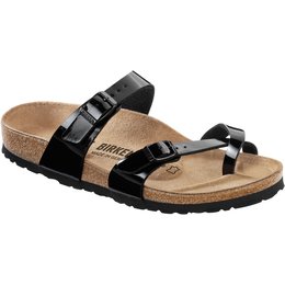 Birkenstock Mayari zwart lak voor normale voet