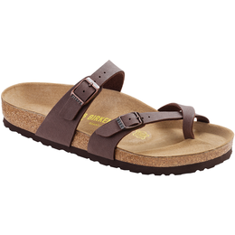 Birkenstock Mayari nubuck mocca for normal feet