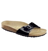 Birkenstock Birkenstock Madrid black patent for wide feet