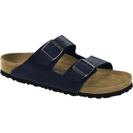 Birkenstock Arizona blue olied leather soft footbed for normal feet