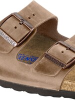 Birkenstock Arizona Tabacco olied leather soft footbed for wide feet