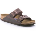 Birkenstock Birkenstock Arizona Habana geolied leer zacht voetbed voor brede voet