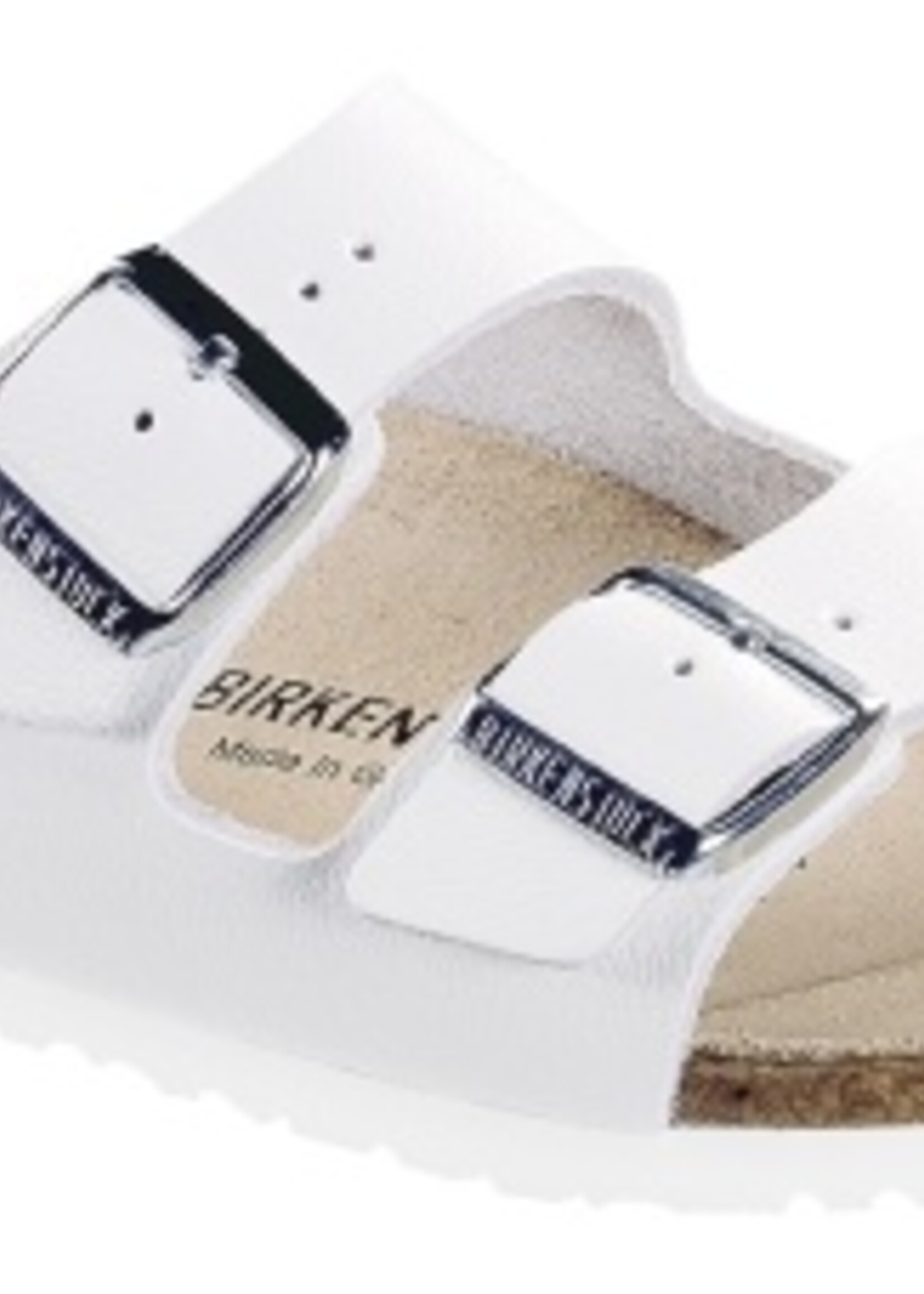 Birkenstock Birkenstock Arizona wit leer voor normale voet