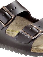 Birkenstock Arizona dark brown leather for normal feet