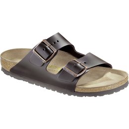 Birkenstock Arizona donkerbruin leer voor normale voet