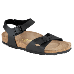 Birkenstock Rio zwart voor brede voet