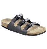 Birkenstock Birkenstock Florida zwart met zacht voetbed voor brede voet