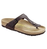 Birkenstock Birkenstock Gizeh habana geolied leer voor normale voet