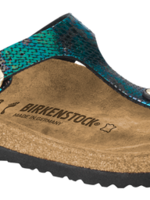 Birkenstock Gizeh snake black multi voor normale voet