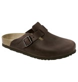 Birkenstock Birkenstock Boston habana leer voor brede voet