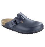 Birkenstock Birkenstock Boston blauw leer voor brede voet