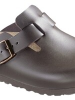 Birkenstock Boston dark brown leather for wide feet