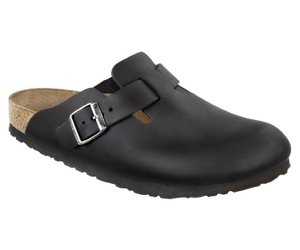 birkenstock boston oiled leather loafers