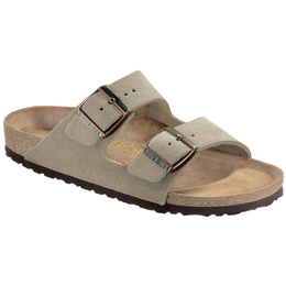 Birkenstock Arizona Taupe suede voor normale voet