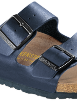 Birkenstock Arizona blue with soft insole for wide feet