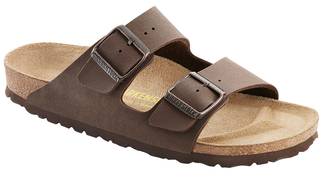 Birkenstock Arizona nubuck mokka voor normale voet