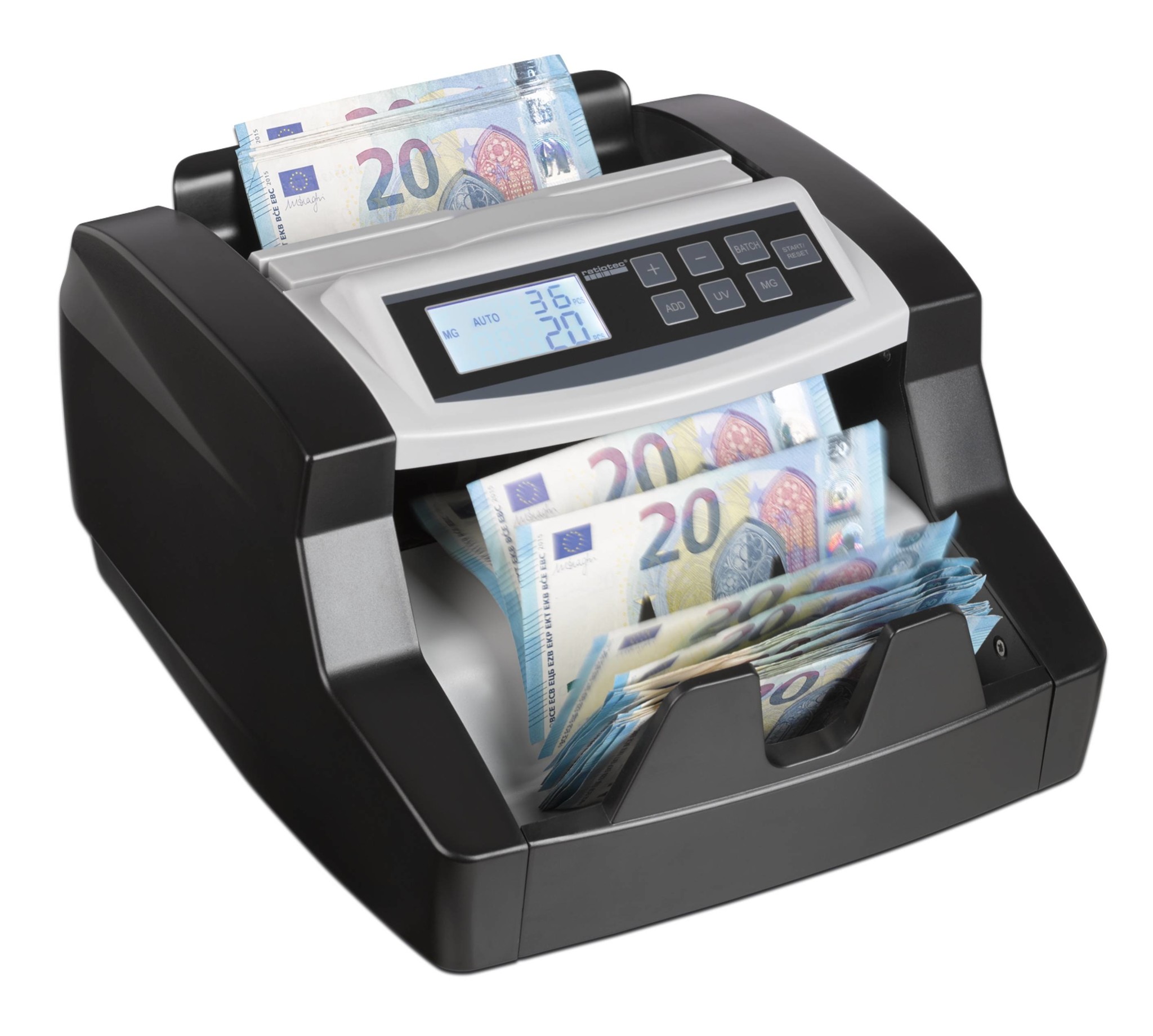 ratiotec Banknotenzählmaschine rapidcount B40 von ratiotec