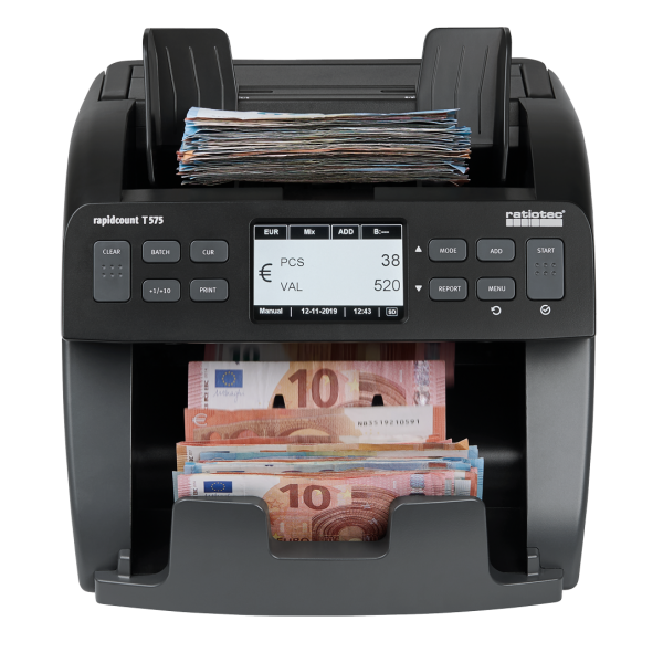 ratiotec Banknotenzählmaschine Rapidcount T 575 von ratiotec