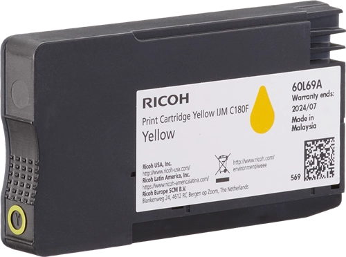 Ricoh Tinte Gelb IJM C180F